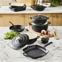 Black 260ml Cast Iron Cocotte